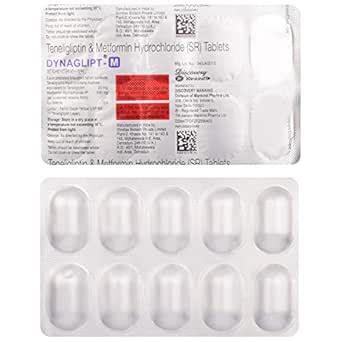 Dynaglipt-M - Strip of 10 SR Tablets : Amazon.in: Fashion