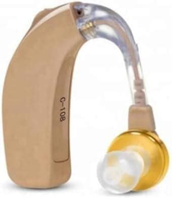 Aika BTE Rechargeable Hearing Aid BTE Sound Amplifier Ear Machine With ...