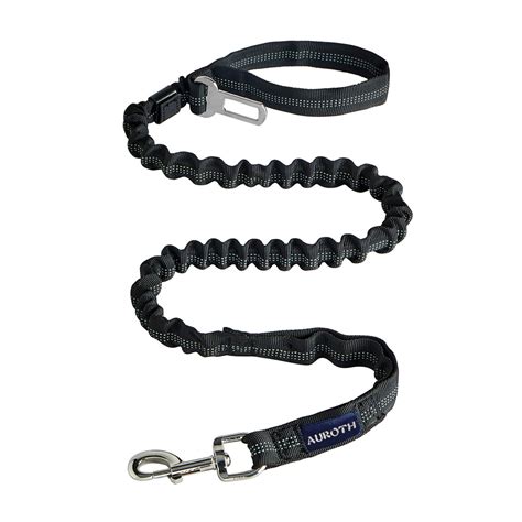 Auroth Black Heavy Duty Dog Leash for Large Dogs 6ft Long, Tactical ...