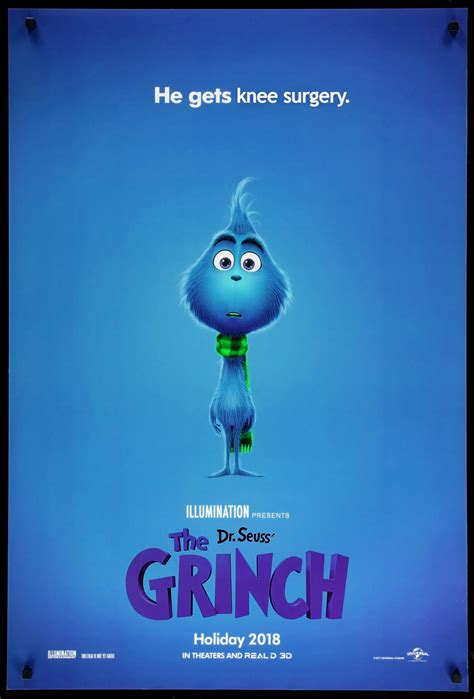 he gets knee surgery : r/bluegrinchkneesurgery