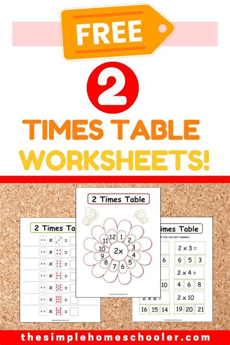 Image result for 2 Times Table Practice Sheets