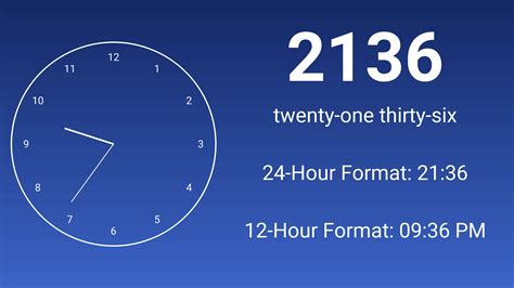 2136 Military Time - Military Time Converter