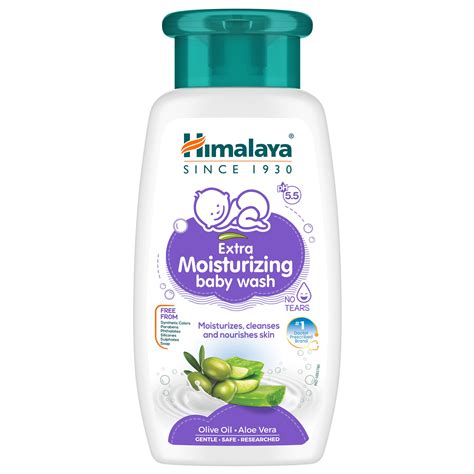 Himalaya extra moisturizing baby wash - Soothes & Moisturizes Skin ...