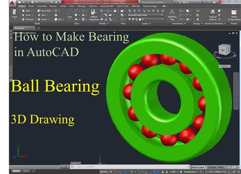 Image result for Autodesk Inventor 2020 Ball Bearing Tutorial