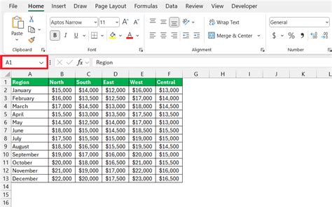 How to Select Multiple Cells to Copy in Excel 的图像结果