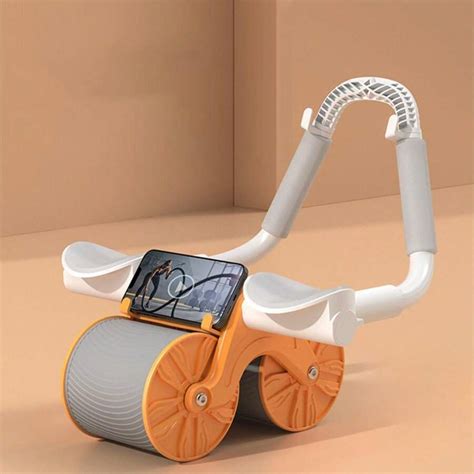 Ab Roller Wheel With Armrest Support, Automatic Rebound Abdominal ...