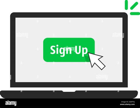 Image result for Sign Up Green Button