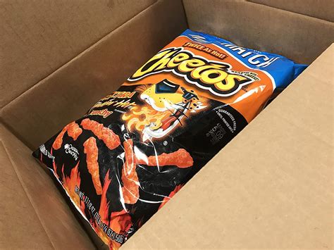 XXTRA Flamin Hot Cheetos Crunchy Cheese Snacks - Bulk Party Size 17.87oz | Frustration-Free ...