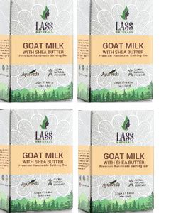 LASS NATURALS Milk with Butter Handmade Premium Bathing Soap 125 gm ...