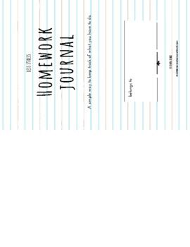 Image result for Homework Journal