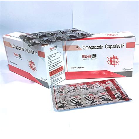 Ufezole 20 - Omeprazole Capsules IP - Euphony Healthcare