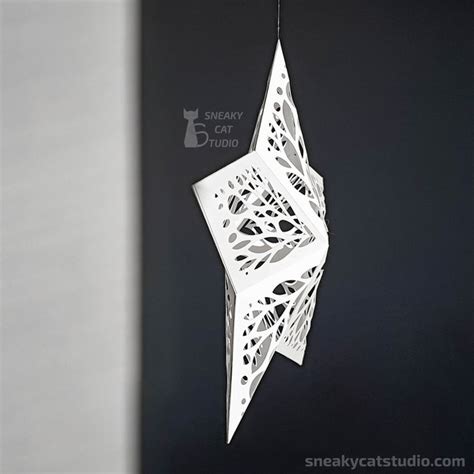 Image result for 3D Paper Star Pattern