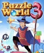 Puzzle World 3 128x160 java game free download : Dertz