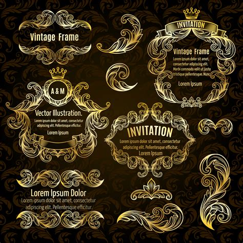 Vintage Frames And Borders Free Download