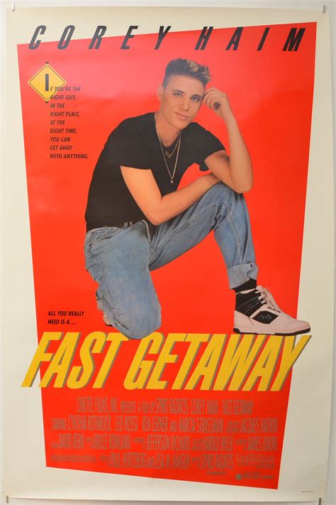 “Fast Getaway” Original One Sheet Poster - Film Poster - Movie Poster ...