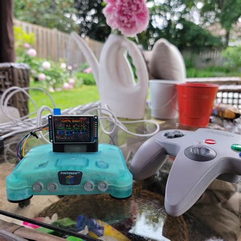 Enjoying my day with my N64 mini 😏😉 : r/n64