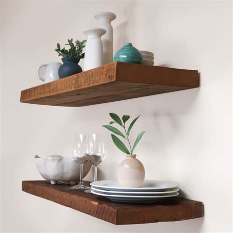 RECLAIMED WOOD FLOATING SHELVES | Urbandi