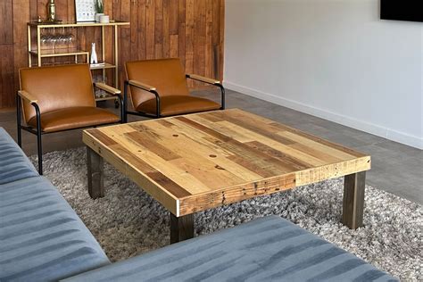 READY TO SHIP! 48x48 Coffee Table in Natural – Kase Custom