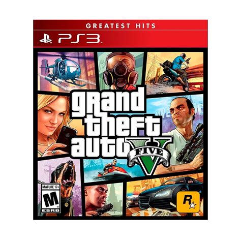 Grand Theft Auto V GTA 5 PS3 - Juego Físico Original - One Up Games
