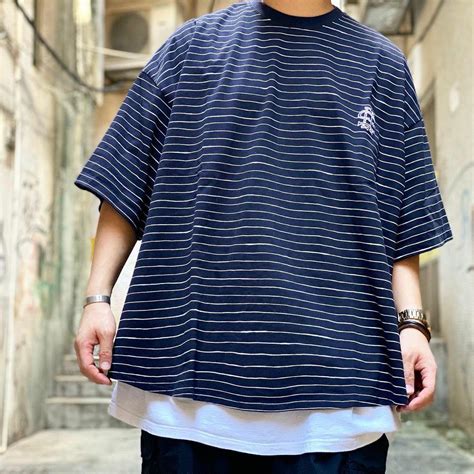 SEE SEE Stripes For Creative Boader SFC Super Big New Font Logo Tee T ...