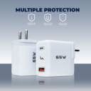 Ubon 65 W Quick Charge 4.4 A Wall Charger for Mobile - Ubon : Flipkart.com