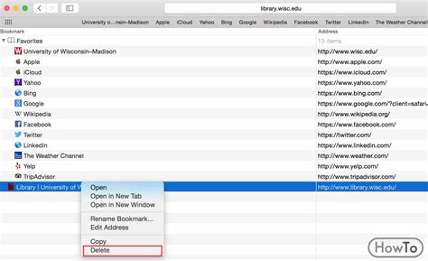4+ Safari How To Delete Bookmarks Trending | Hutomo