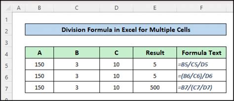 Excel Formule Division 的图像结果