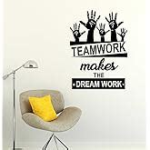 StickMe 'Team Work - Typography - Office - Inspirational - Motivational ...