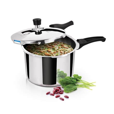 Buy Milton Procook Triply Pressure Cooker Stainless Steel with Outer ...