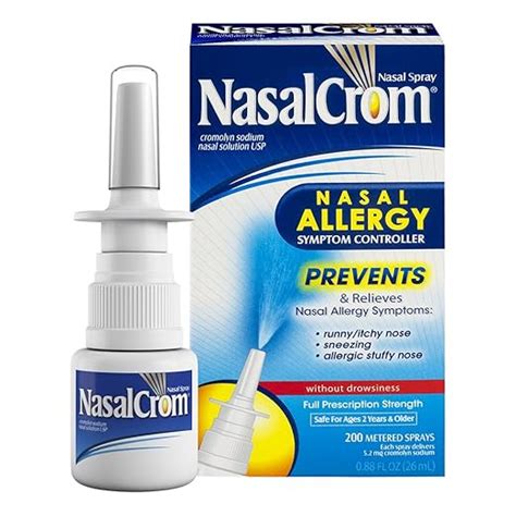Buy Nasal Crom Nasal Allergy Spray, 0.88 Ounce Online at Low Prices in ...