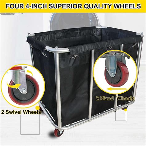 Buy Laundry Cart ,Industrial Commercial Large Rolling Laundry Cart ...