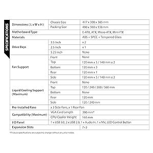 Amazon.in: Buy Ant Esports Crystal Mini-Tower Computer Case/Gaming ...