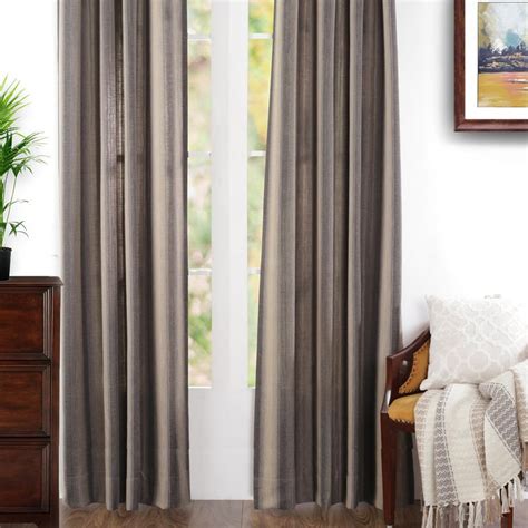 Buy MASPAR Beatitude Striped Window Curtain Pair - 125 x 152 cm from ...