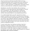 What was the word that troubled Abraham Lincoln and the satisfactory ...