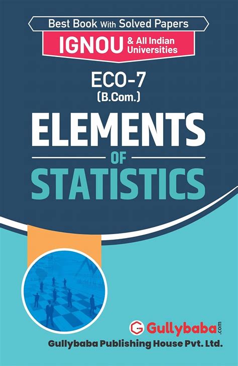 Buy ECO-7 Elements Of Statistics Book Online at Low Prices in India ...