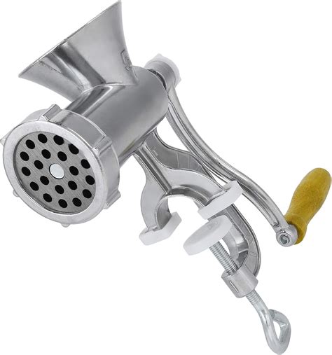 Molinillo manual de carne, de aleación de aluminio, para picar carne ...