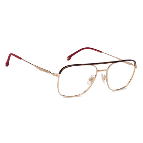 Buy Carrera 211 Gold Tortoise Gold Red AU2 Unisex Eyeglasses at Lenskart.
