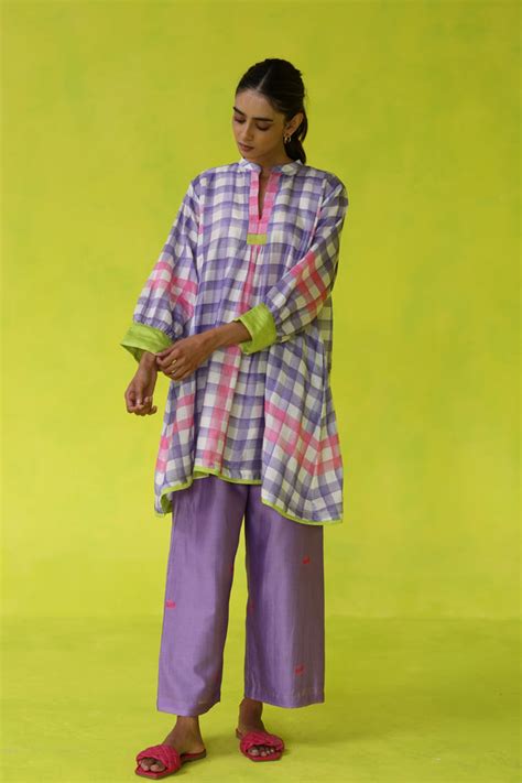 Roza Pret - Check in Check Out Pants - Elahe