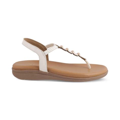 Buy White Women's Flats - The Velencia White | Tresmode