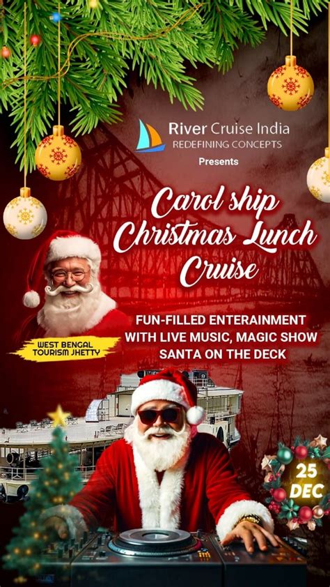 CHRISTMAS PARTY ON THE BOAT 2025 , Babughat, Kolkata, 25 December 2025 ...