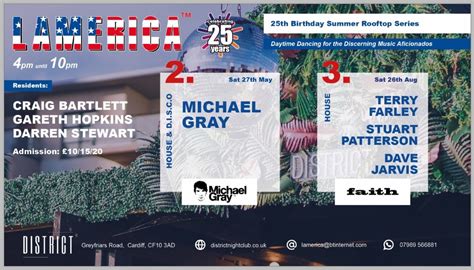 rooftop summer series , district, Cardiff, 27 May 2023 | AllEvents