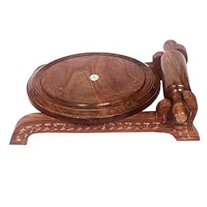 Buy All About Wood Chakla-Belan/Rolling Pin Board for Kitchen/Pantry ...
