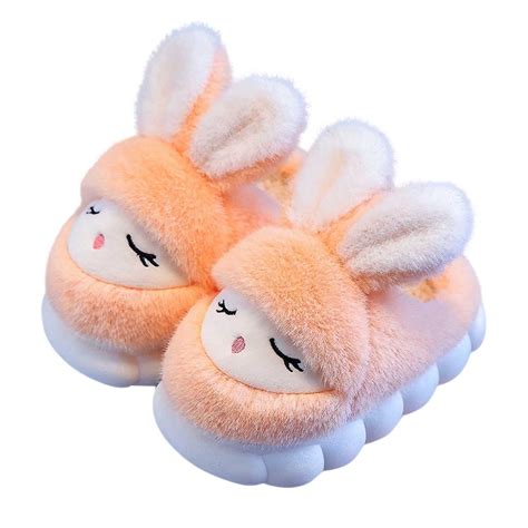 XIYON Kids Slippers Girls Boys Winter Girls Slippers Cozy Soft Sole ...