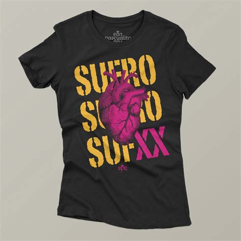 Blusa Negra – SUFRO XX CORAZÓN – Tienda San Pascualito Rey