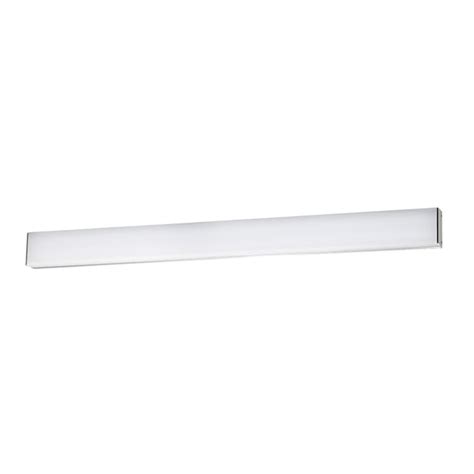 dweLED Strip 36-in 1-Light Brushed Nickel LED Modern/Contemporary ...