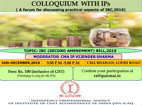 IPA of Institute of Cost Accounts of India