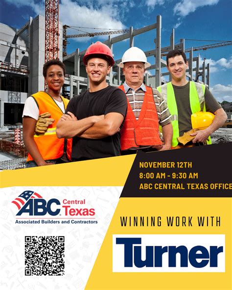Winning Work with Turner Construction - ABC Central Texas