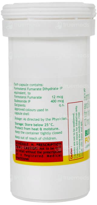 Budepress Forte 400 Capsule 30 - Uses, Side Effects, Dosage, Price ...