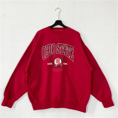 Vintage 90s Ohio State University Sweatshirt Ohio State Crewneck Ohio ...