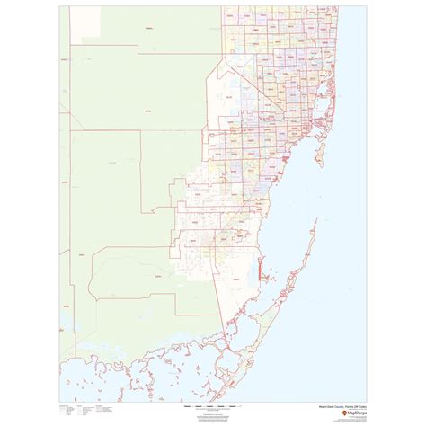 Zip Code Map Of Miami Dade County Florida | Maps Of Florida